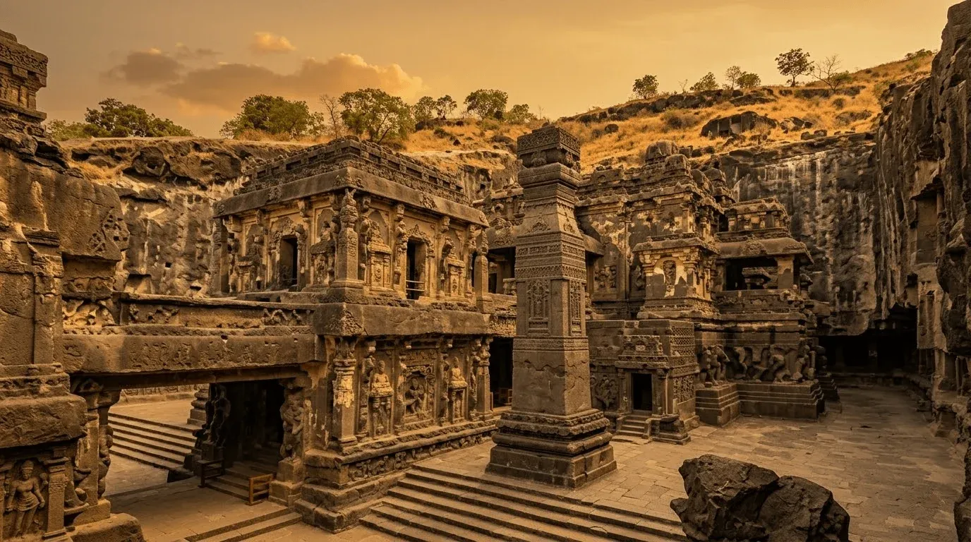 Ellora Caves, Maharashtra